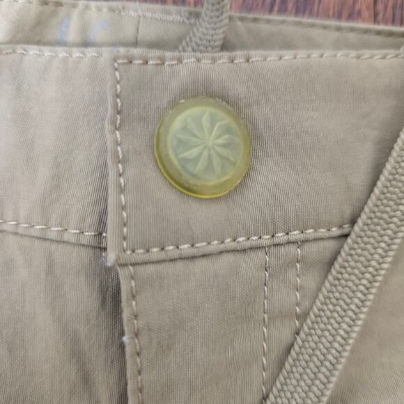 Athleta Khaki Dipper Utility Cargo Carpenter Pants - Size 4 - Style # 683761 - Picture 5 of 11